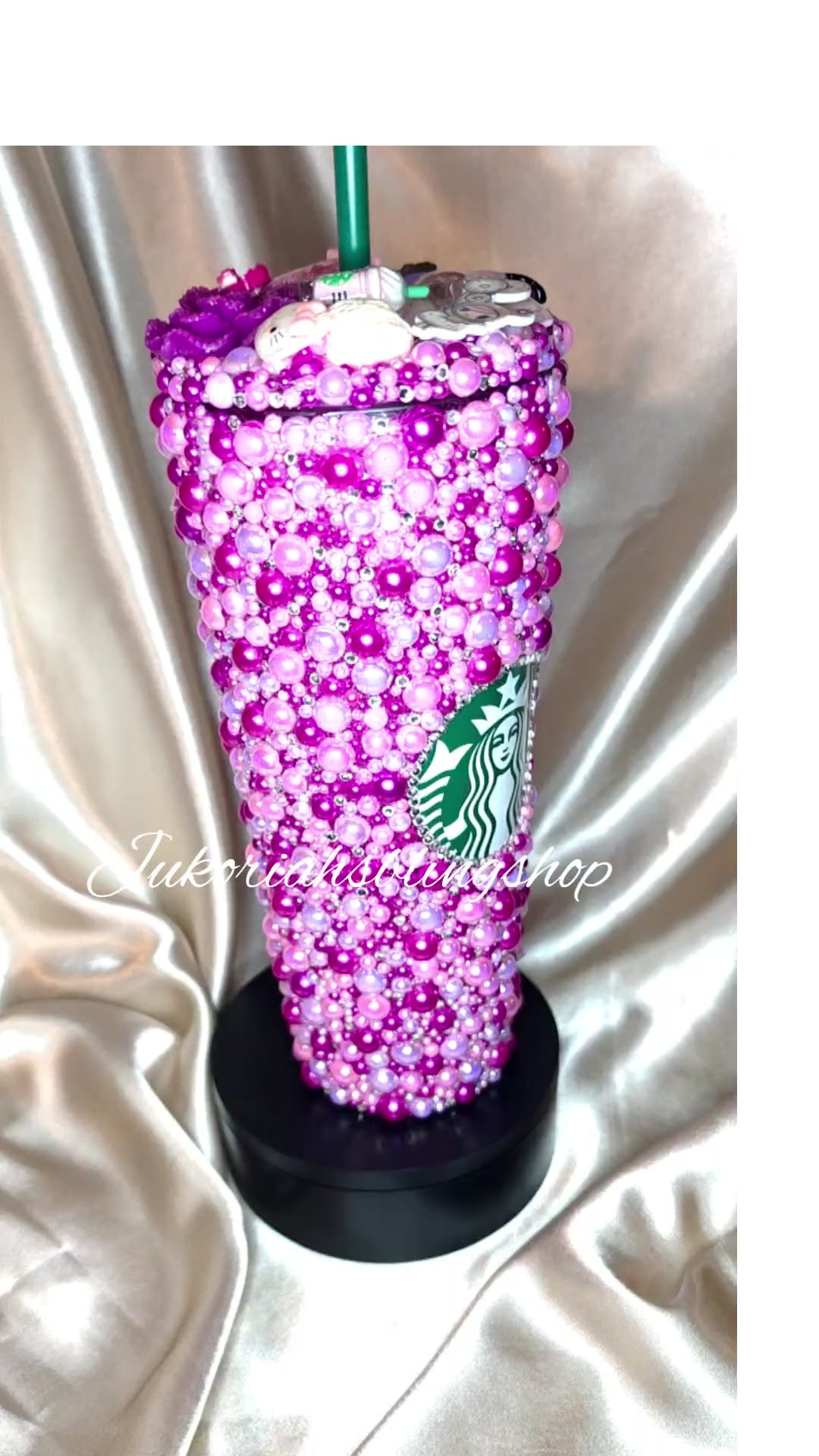 Bling Starbucks Venti 24oz Tumbler Cup