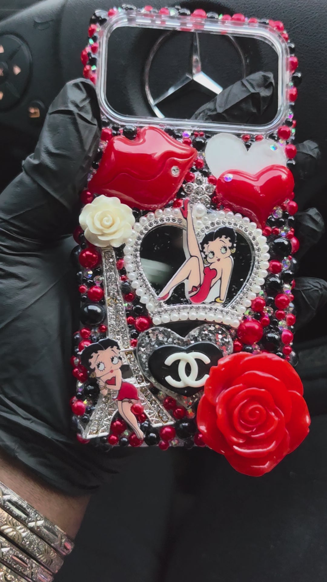 BETTY Bling Junk Case Y2k Iphone Samsung