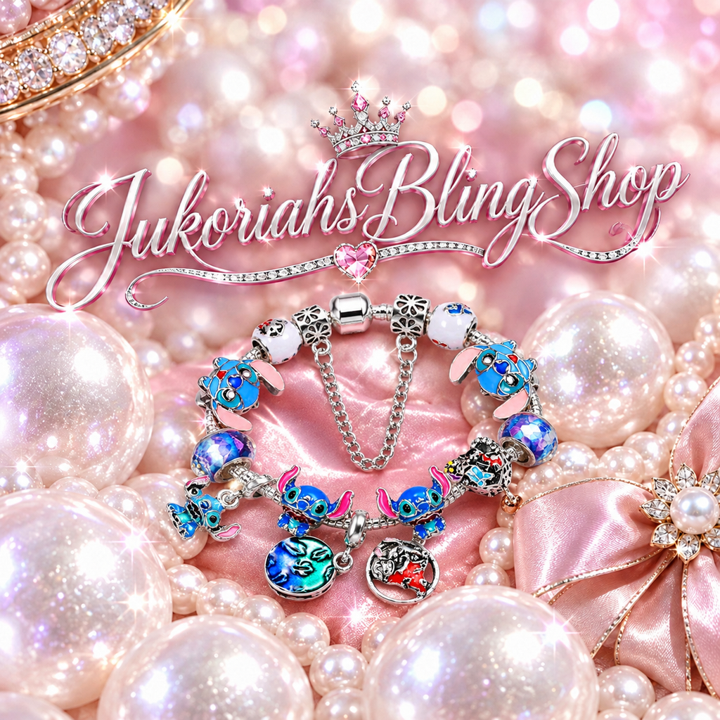 Bling Lilo Charm Bracelet
