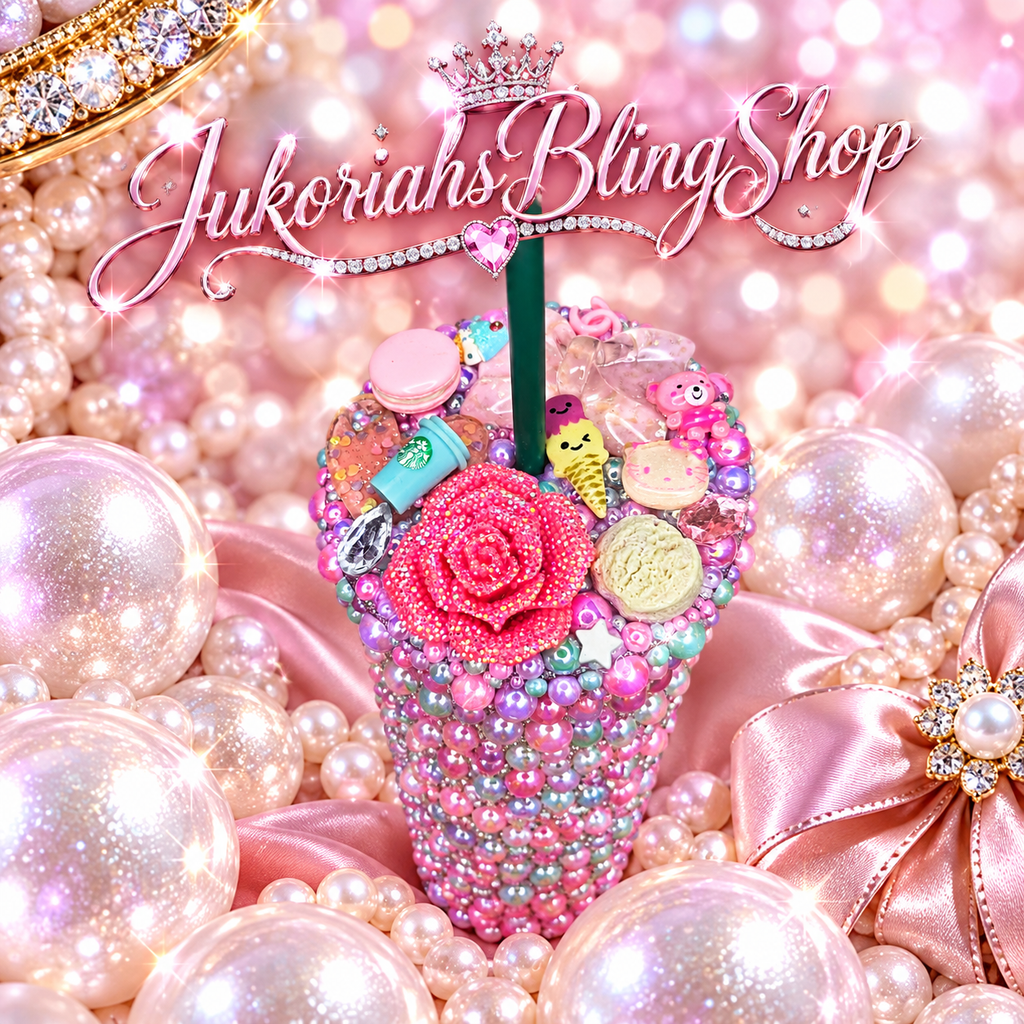 Bling Starbucks Venti Tumbler Cup 16oz