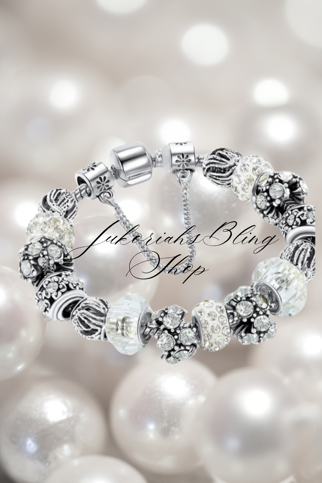 Bling  Vintage Charm Bracelet