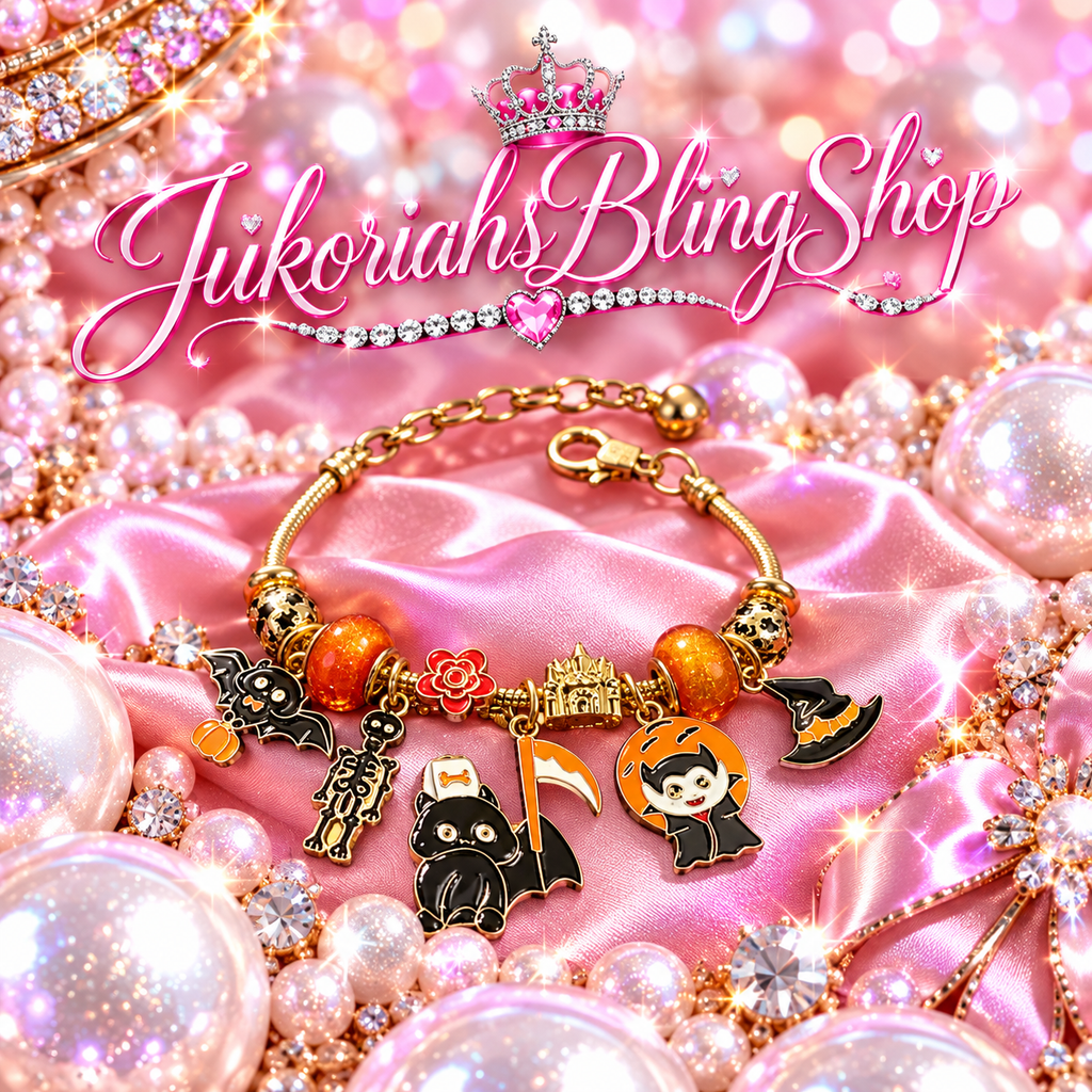 Halloween Dracula Charm Bracelet