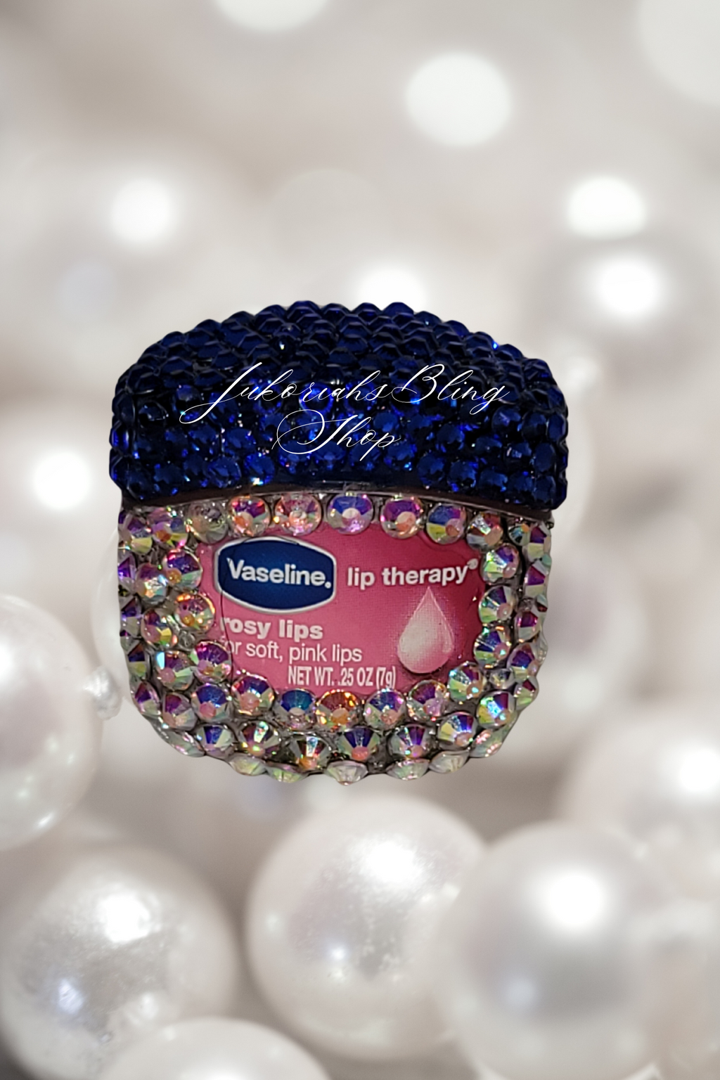 Bling Vaseline Mini Lip Balm Rosy