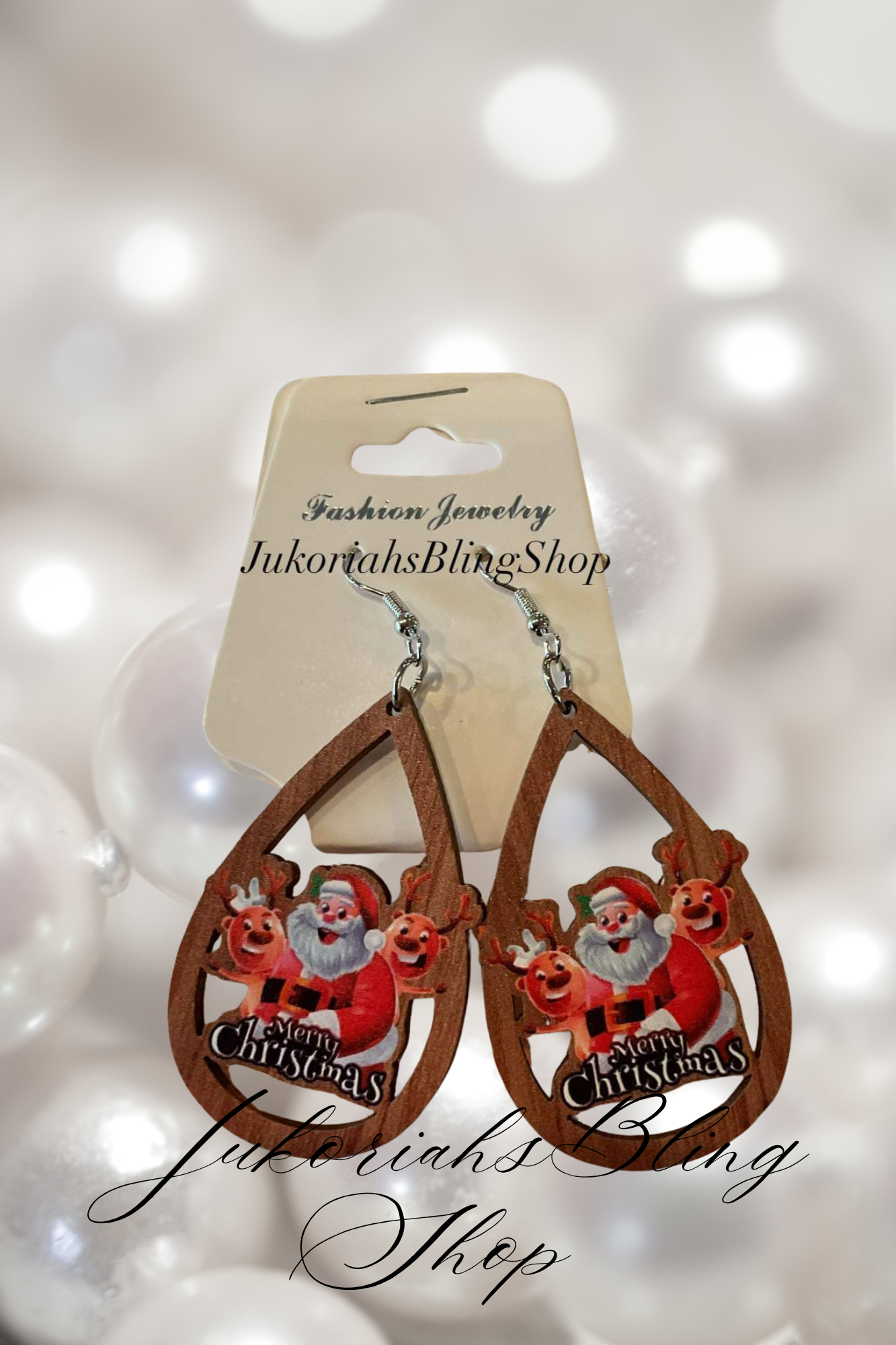 SantaClaus Christmas Earrings