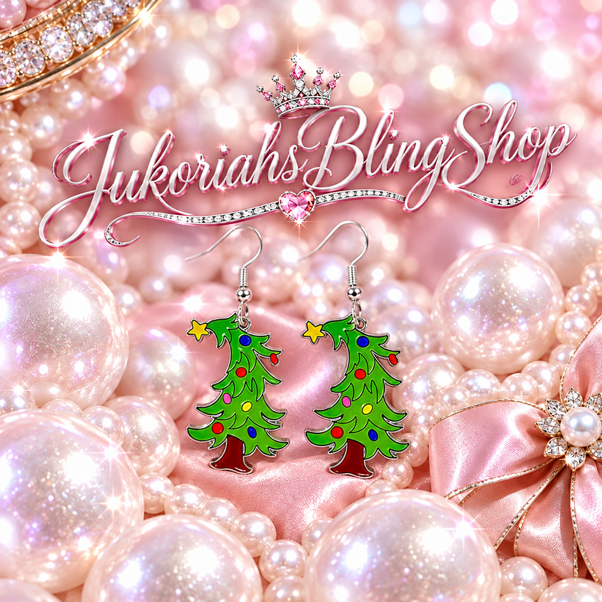 Christmas Tree Earrings