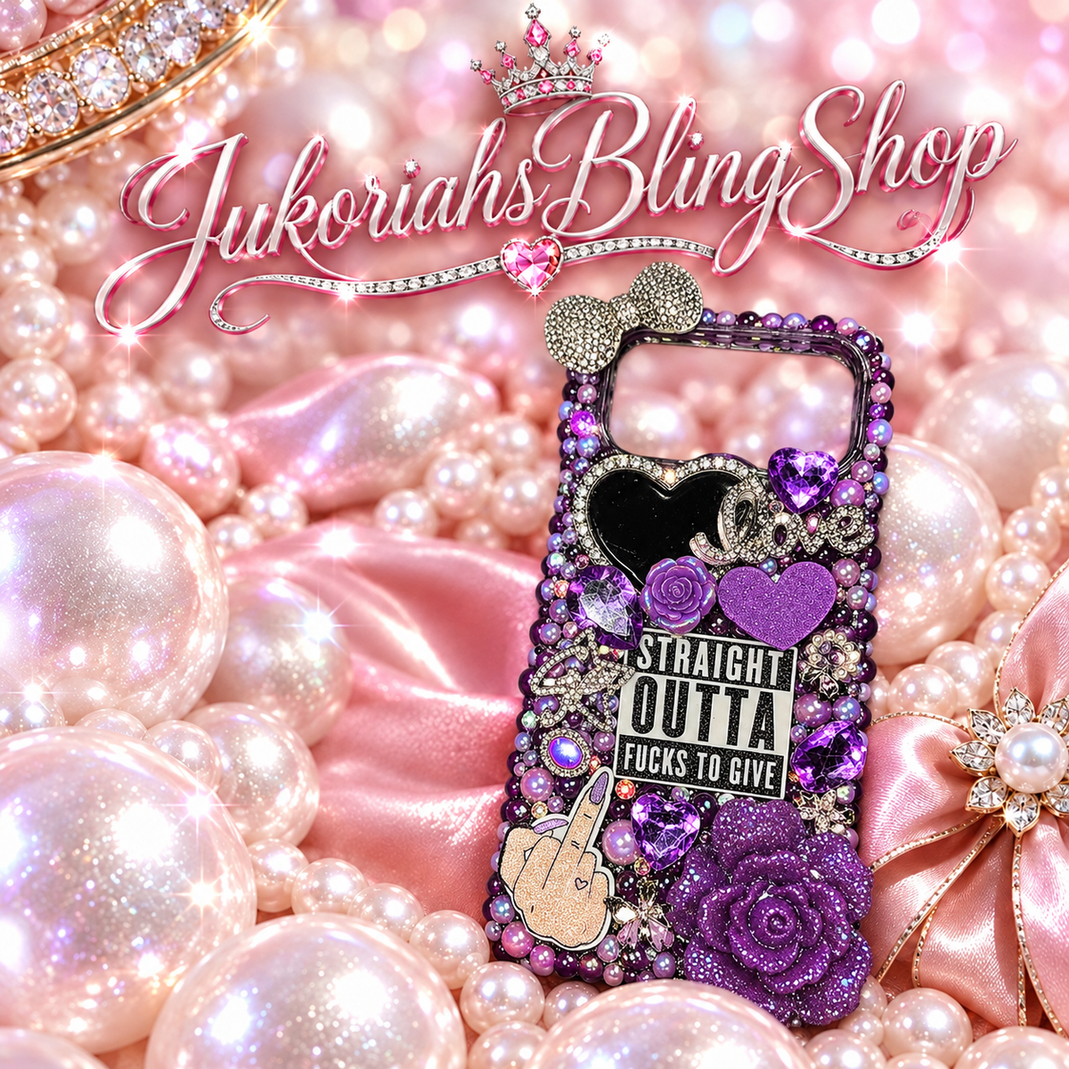 Bling Junk Case Y2k Iphone Samsung