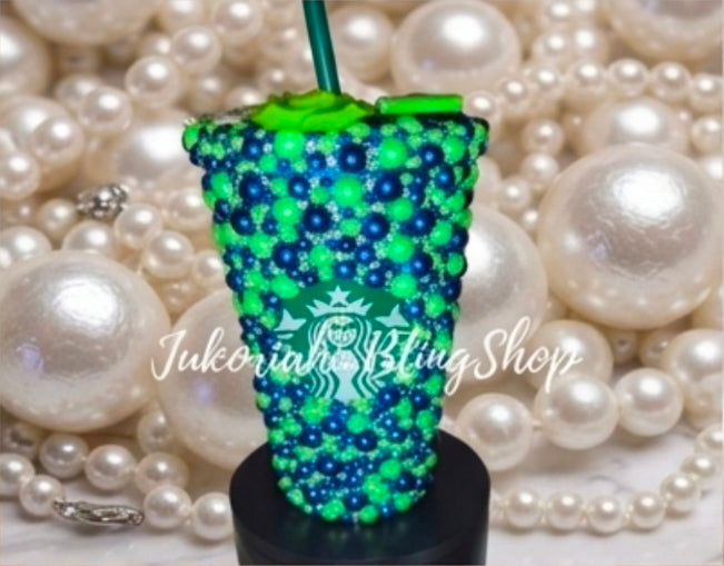 Bling Starbucks Venti Tumbler Cup 16oz