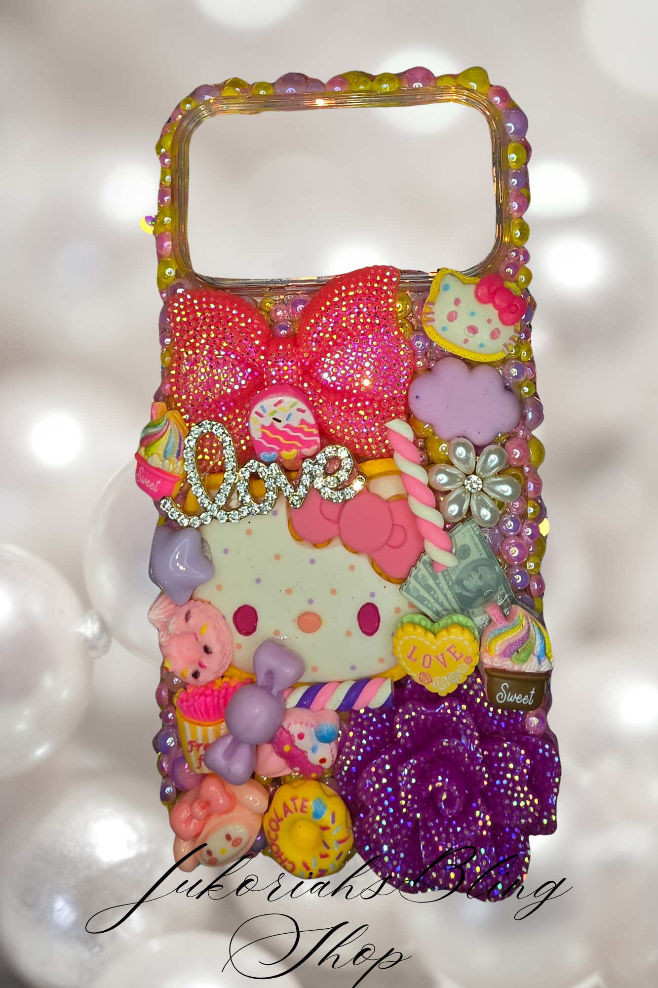 LOVE Bling Junk Case Y2k Iphone Samsung
