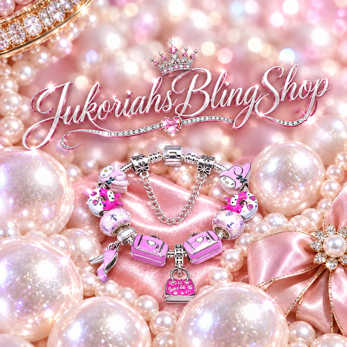 Bling Melody Charm Bracelet