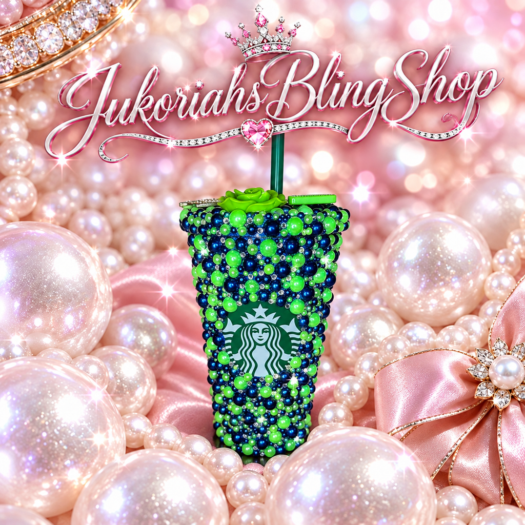 Bling Starbucks Venti Tumbler Cup 16oz