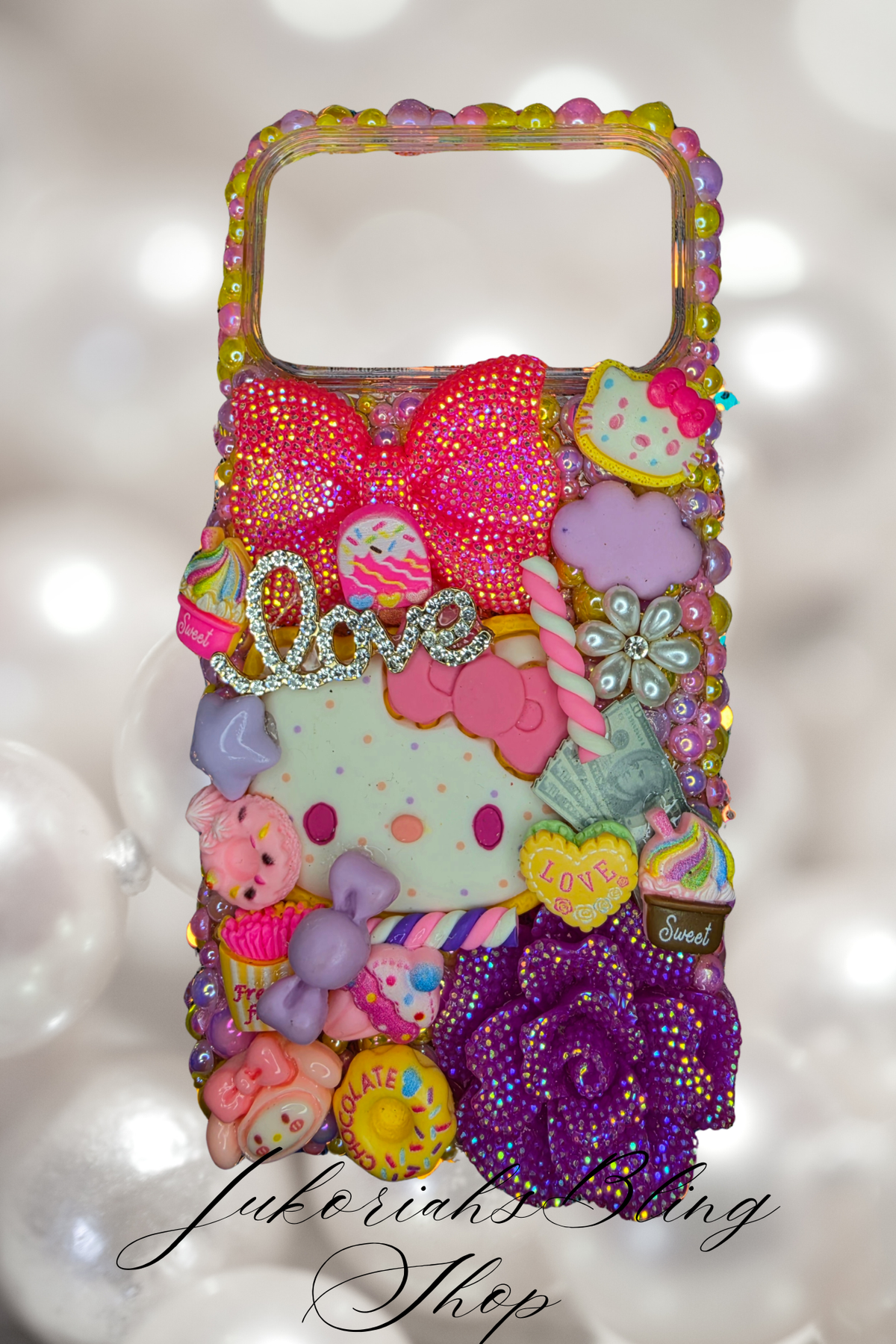LOVE Bling Junk Case Y2k Iphone Samsung